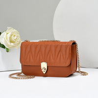 Sac à bandoulière matelassé mini pour femme, sac à main de luxe tendance, petit sac bandoulière, sac à rabat polyvalent pour téléphone quotidien