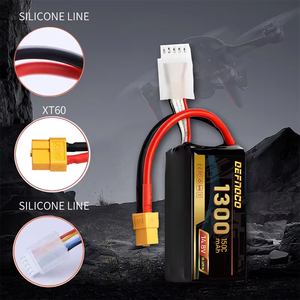 Аккумуляторная батарея OEM/ODM, Заводская новинка, FPV, аккумулятор для дрона, 150 с, 1300 мАч, 4S 14,8 В, <span class=keywords><strong>RC</strong></span> Lipo батарейки - Product Image 4