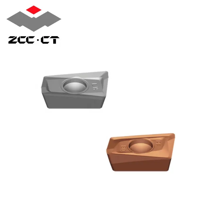 ZCCCT Zhuzhou çimentolu karbür kesme aletleri ZCC CT fabrika CNC Insert ISO standart Tungsten karbür kesici uç takılması APKT freze uçları