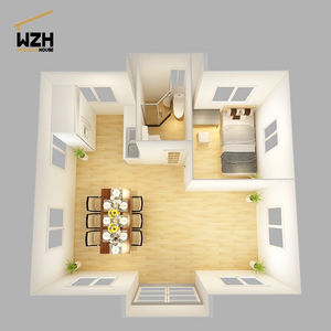 Casa Pré-Fabricada de 2 Quartos Pronta para Morar, Casa de Contêiner Expansível - Product Image 2