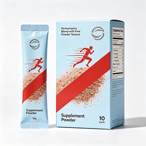 Customized Digital Printing Empty Packaging Bag for Honey Coffee Powder Back Seal Stick Pack <strong>Sachet</strong> with Paper Box - Product Image 4
