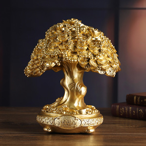Adorno de Árbol del Dinero de Mystic Arts, Figura Decorativa de Resina para Oficina, Hogar, Sala de Estar, Decoración, Regalo - Product Image 2