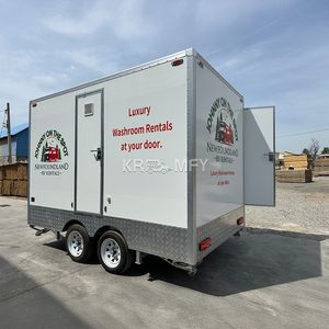 Baños de Lujo de 4 Estaciones 2025, Remolque de Baños, Fabricantes de Baños Portátiles para Campamento en Venta - Product Image 2