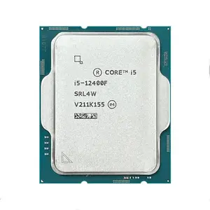 全新台式机cpu 12400F LGA 1700 18mb 2.5Ghz台式机cpu i5 12400f