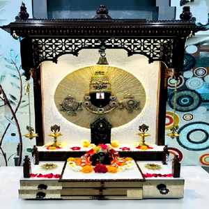 Trendy Hindu Temple Design for Home Designer Wooden Temple for Modern Homes Custom Home <b>Mandir</b> Unit At Wholesale Prices For USA - Product Image 1