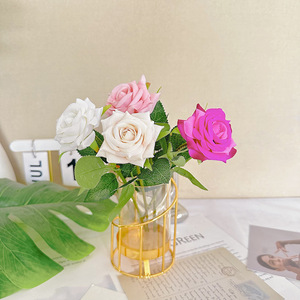 Usine de fleurs artificielles Meiyu Craft, roses en soie, haute simulation, décorations de mariage, accessoires pour la Saint-Valentin, bouquets - Product Image 4