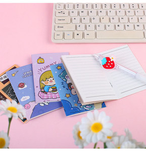 Cuaderno de <span class=keywords><strong>Bolsillo</strong></span> Personalizado, Simple, Pequeño, de Papel, con Dibujos Animados, Mini Libreta Promocional, Premios para Estudiantes de Primaria, Regalo - Product Image 3