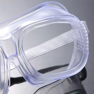 सफेद पारदर्शी सुरक्षात्मक सांस लेने योग्य फ्रेम सुरक्षा गॉगल एंटी-स्क्रैच स्पोर्ट्स गॉगल - Product Image 5