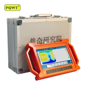 PQWT GT500A प्रतिरोधकता इमेजिंग वॉटर वेल लॉगिंग भूभौतिकीय उपकरण 18 चैनल भूमिगत जल डिटेक्टर