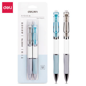 Deli 36012 Druckgel-Stift Carbon Signature 2 Stück 0,5 Hochwertig Erstklassige Qualität - Product Image 4