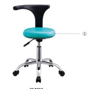 Sillón Dental Medco Azul, Ajustable en Altura, con Ruedas, para Dentistas - Product Image 3