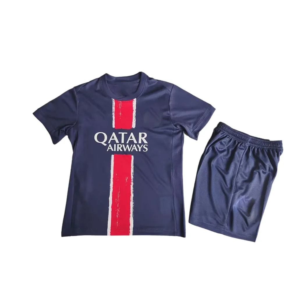 Thai Qualität voll sublimiert individuelles Design Polyester Fußballtrikot Fußballuniform-Set Fußballtrikot-Set