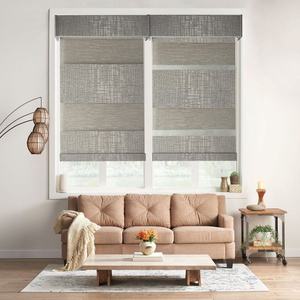 Persianas opacas de cebra terminadas Persianas enrollables motorizadas Persianas manuales de tela Día Noche persianas de ventanas de cebra - Product Image 2