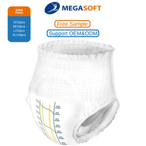 Couches pour adultes super absorbantes, jetables, sous-vêtements d'incontinence respirants, <span class=keywords><strong>taille</strong></span> <span class=keywords><strong>élastique</strong></span> pour hommes, femmes, soins aux personnes âgées - Product Image 1