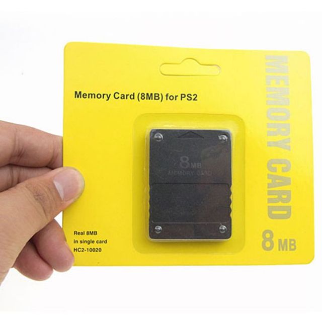 Memory Card 8MB for Sony Play Station 2 PS2 Storage Card Support Free M A C B O O T Install