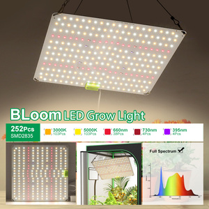GRAXIDEA EU Stock - Lámpara LED de Cultivo de Espectro Completo con Chip SMD2835, Ultrafina, de Aluminio, Impermeable, con Conector, para Crecimiento (VEG) o Floración, con UV e IR - Product Image 2