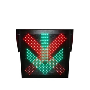 จอแสดงผล LED สีแดงหยุด สีเขียวผ่าน ป้ายบอกเลน ป้ายลูกศร VMS ไฟเตือนจราจร - Product Image 1