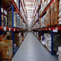 Système de stockage d'entrepôt de support de palette robuste personnaliser les étagères empilables de support de palette
