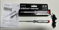 Tournevis testeur de circuit électronique, testeur de tension, stylo détecteur de tension, tournevis testeur de tension 6-24V