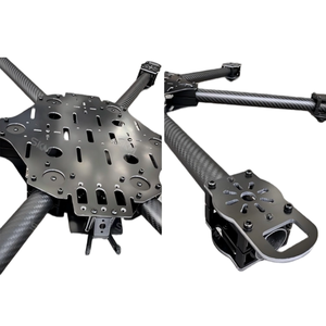 Kit de Marco para Dron UAV de 6 Ejes Personalizable, de 11 a 14 Pulgadas, Fibra de Carbono 3k, Alta Capacidad de Carga, para Drones de Pulverización Agrícola, OEM Disponible - Product Image 3