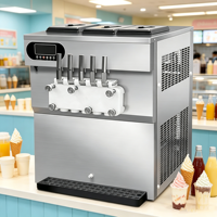 Commerciële soft serve ijsmachine