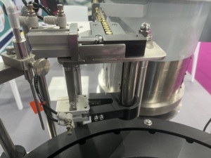 Automatic 2 Heads Peristaltic <b>Pump</b> Roll-on Bottle Filling Plugging Capping Machine for Essential Oil Perfume <b>Syrup</b> Cosmetic - Product Image 2