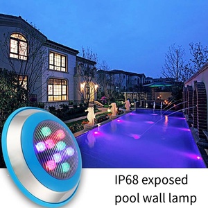 Lumière sous-marine de fontaine de LED lumière sous-marine d'acier inoxydable IP68 submersible RVB basse tension 24V lumière de piscine de villa de jardin - Product Image 6