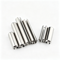 Goupilles droites à fente de type ressort en acier inoxydable DIN 7346 M1 M2 M2.5 M3 M5 M6 M8 M10