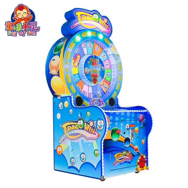 Lucky Big Turntable Coin Operated Rotate Ticket Game Machine