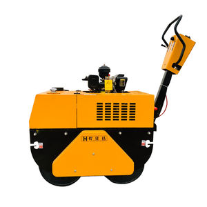 Benzin 20kn Beton walze für Betons traße/konstruierte Maschine verwendet Straßen walze Verdichter Trommel Vibration - Product Image 2