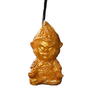 Figurine de <span class=keywords><strong>poisson</strong></span> <span class=keywords><strong>rouge</strong></span> en résine changeant de couleur, artisanat chinois, accessoires pour théière, ornements de maison Feng Shui - Product Image 4