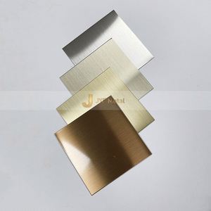 Plaque en acier inoxydable M58 304, finition brossée décorative n°4, colorée, norme JIS, épaisseur personnalisable, pliage, découpe - Product Image 6