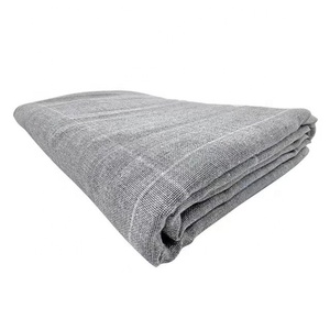 Vải tufting chất lượng cao 100% <span class=keywords><strong>polyester</strong></span> màu xám, bán buôn nhà máy, vải tufting chính dùng cho thảm, thảm trải sàn, súng tufting - Product Image 4