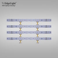 Bandes lumineuses publicitaires LED RGBW à réflexion diffuse, 24V, à film souple, barres lumineuses rigides pour plafond, éclairage pour stores enrouleurs, directement de l'usine
