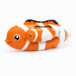 Rongheqiang Magnetisches Eltern-Baby Clownfisch Badespielzeug-Set für Kleinkinder Wasserspielzeug Großhandel OEM ODM Lieferant - Product Image 3