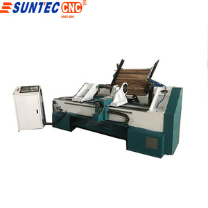 Suntec ST-1530 4 trục <span class=keywords><strong>3D</strong></span> mô hình CNC gỗ Máy tiện quay với đánh bóng cho Bóng Chày BAT làm - Product Image 3