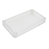 158*90*60mm Transparent Universel Intérieur Extérieur Projet Cas avec Trous Personnalisables pour Composants Électriques Résistant aux UV