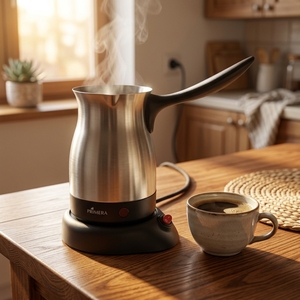 <span class=keywords><strong>หม้อ</strong></span><span class=keywords><strong>ต้ม</strong></span>กาแฟไฟฟ้า, 230V 800W 0.5L <span class=keywords><strong>หม้อ</strong></span><span class=keywords><strong>ต้ม</strong></span>กาแฟตุรกีสแตนเลส, เครื่องชงกาแฟไฟฟ้าแบบพกพาที่ได้รับการรับรองมาตรฐาน CE - Product Image 1