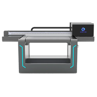Printer UV Flatbed Visual Yesr UV9090 I3200 Xp600 900*600mm Sistem Warna CMYK LC LM W V Tinta UV Tahan Luntur untuk Luar Ruangan