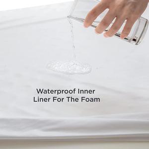 Joymay Custom Extra Groot Orthopedisch Hondenbed Heavy Duty Vier Side Traagschuim Rechthoek Nepbont Rubber Multi-Size Vier Side - Product Image 4