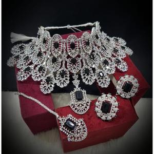 Nuevo conjunto de joyería colorida de moda Compromiso DE BODA Colección de joyas AD de calidad premium Producto a granel - Product Image 3