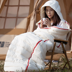 Sac de couchage de camping en duvet d'hiver ultraléger et imperméable toutes saisons pour double - Product Image 3