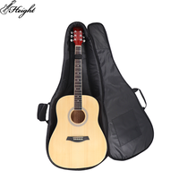 Vente en gros de sac rigide pour guitare Giutar Case Sac rembourré de voyage pour guitare acoustique Accessoires pour instruments de musique Accessoires pour guitare
