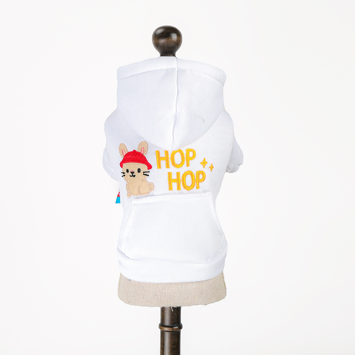 Sweat-shirt Happy Animal City-lapin blanc