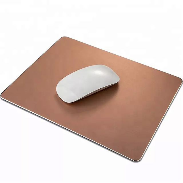 Matte Aluminum Alloy Double-sided Metal Custom Gaming Mouse Pad