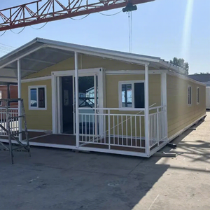 Casa Contenedor Prefabricada Expandible de Lujo de 20/40 Pies con Aislamiento Acústico, Tipo Granny Flat en Australia, Villa de 2 Dormitorios, Oficina y Cocina - Product Image 1