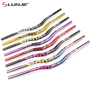 Tay lái xe đạp LUNJE, tay lái xe đạp địa hình kiểu chim én, tay lái xuống dốc 720/780, phụ tùng xe đạp địa hình, phụ kiện xe đạp, tay lái xe đạp 701 - 800mm - Product Image 6