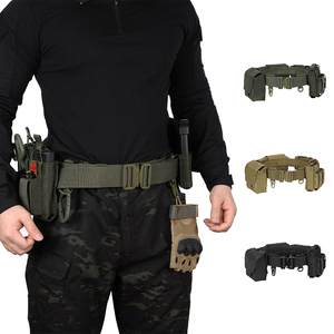 ชุดเข็มขัด SIVI Heavy Duty 7 ชิ้น แบบ MOLLE พร้อมซองใส่แม็กกาซีน 5.56/9 มม. และเข็มขัดยุทธวิธีแบบ Eagle Hook สำหรับเจ้าหน้าที่รักษาความปลอดภัยมืออาชีพ - Product Image 2