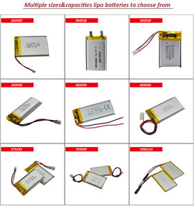 แบตเตอรี่ลิเธียมโพลิเมอร์126090 Lipo 3.7V 8000mAh ใช้ทดแทนแบตเตอรี่ลิเธียมโพลิเมอร์แบบชาร์จไฟได้สำหรับธนาคารพลังงาน - Product Image 3