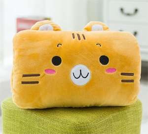 Utoys หมอนผ้ากำมะหยี่สำหรับมืออุ่นมือตัวการ์ตูนของเล่นรูปสัตว์ดีไซน์ให้ความอบอุ่นออกแบบได้ตามต้องการ - Product Image 4